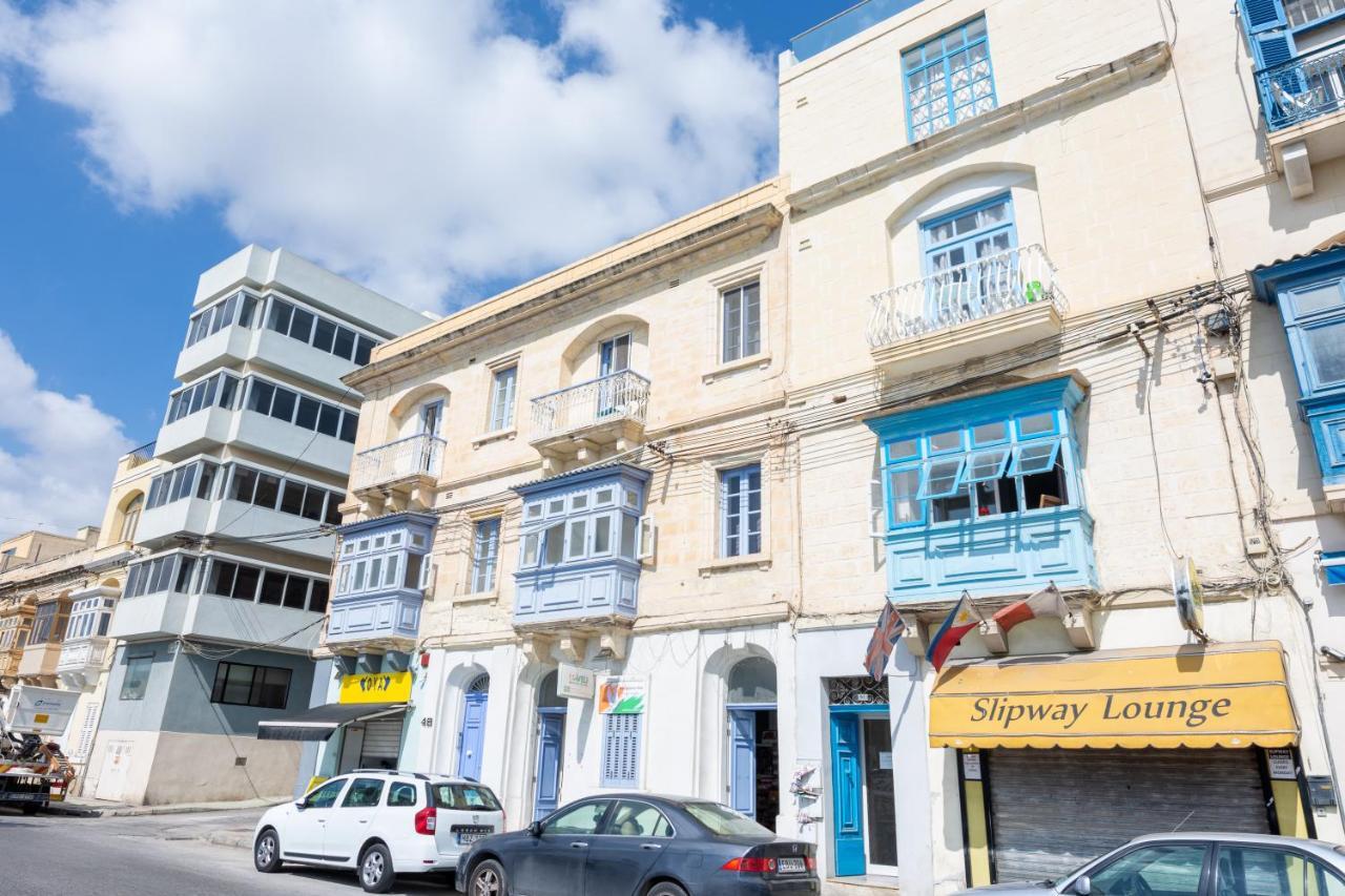 Seafront Apartment Between Valletta And Sliema Мсида Экстерьер фото